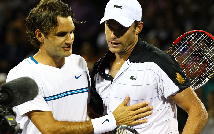 Federer, Djokovic, Muller y Roddick clasifican a los cuartos de final